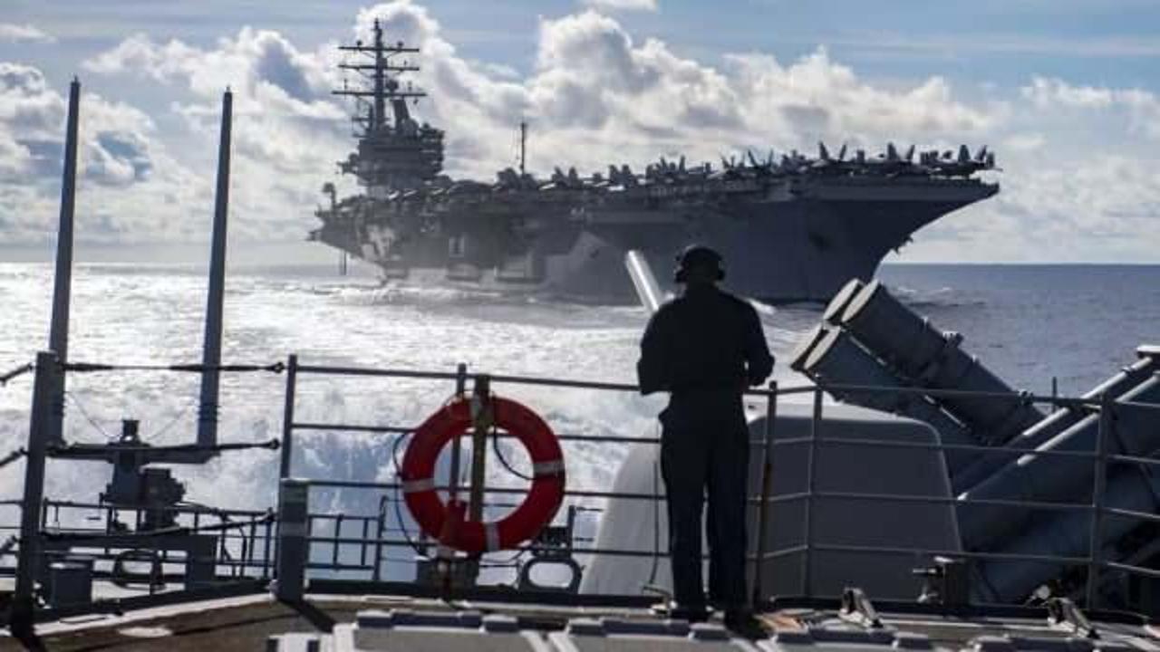 ABD'den Çin'e karşı Vietnam'a uçak gemisi gönderdi