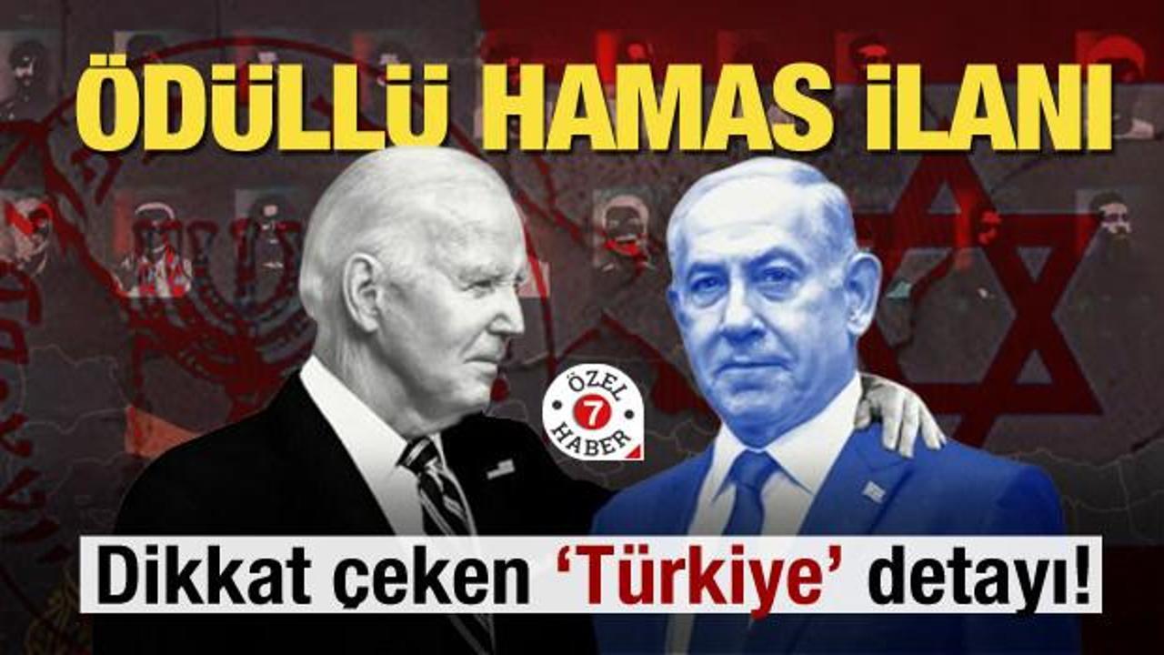 ABD'den dikkat çeken 'Hamas' ilanı! Ödül: 10 milyon dolar para!