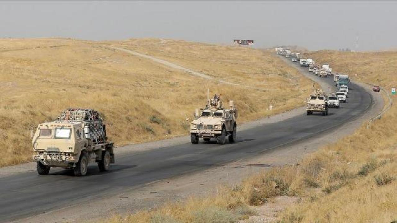 ABD'den Haseke'deki üssüne askeri ve lojistik takviye