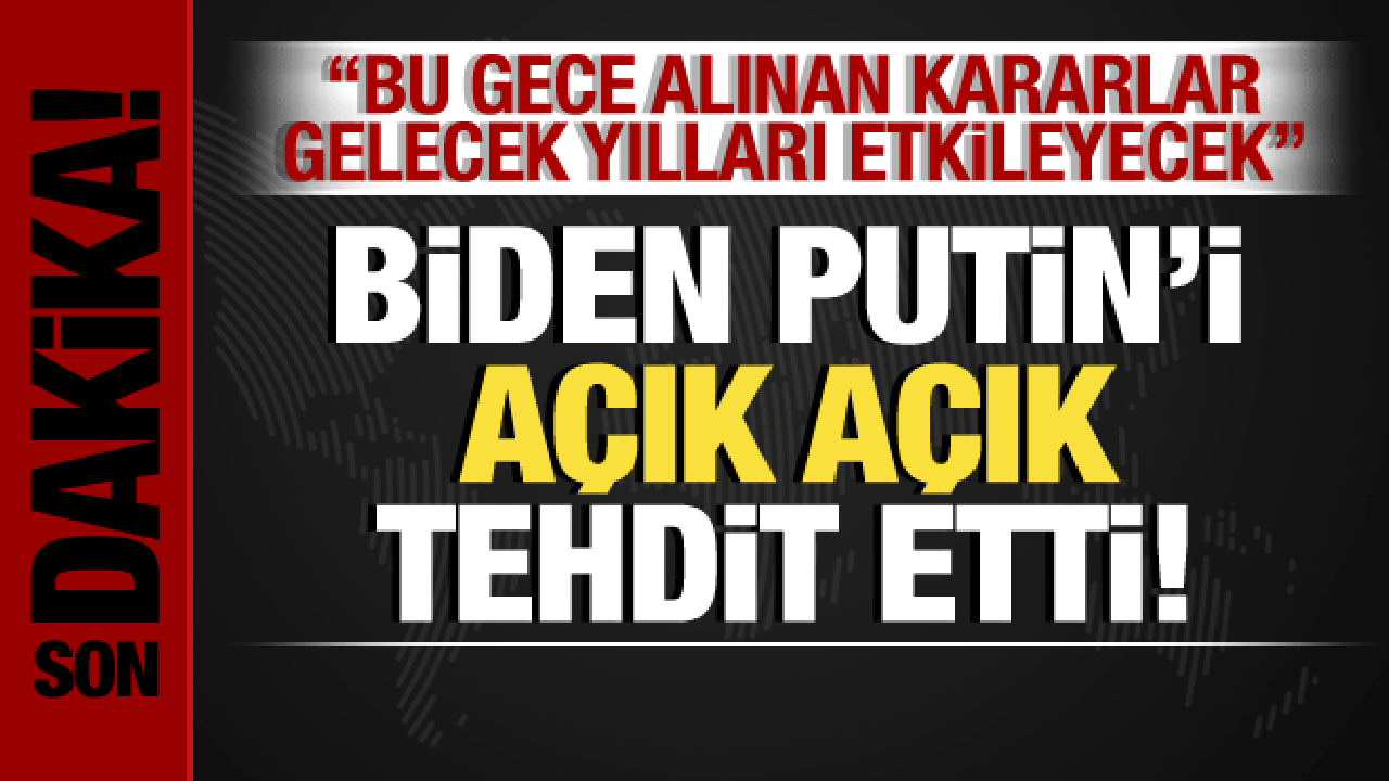 ABD'den, İsrail'e benzeri görülmemiş destek! Biden: Gelecek yılları etkileyecek!