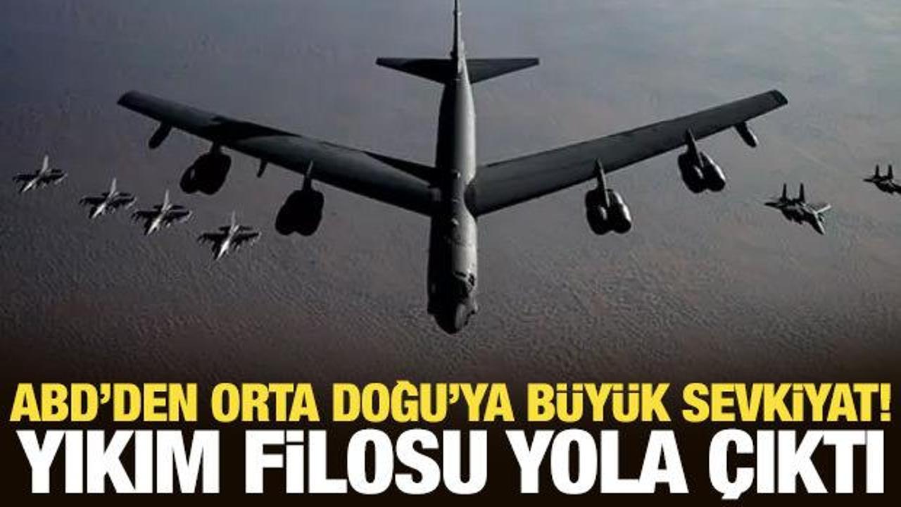 ABD'den Orta Doğu'ya büyük sevkiyat: Yıkım filosu yola çıktı