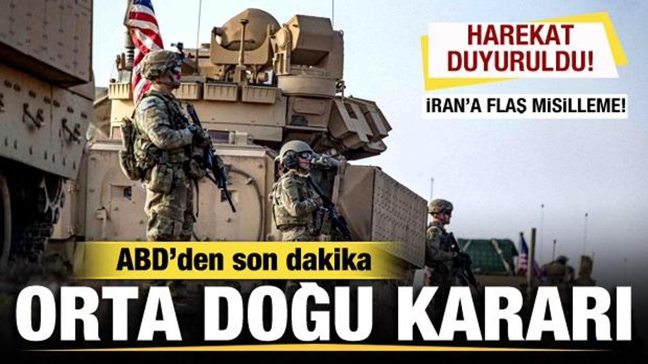 ABD'den son dakika Orta Doğu kararı! Harekat resmen onaylandı! İran'a misilleme