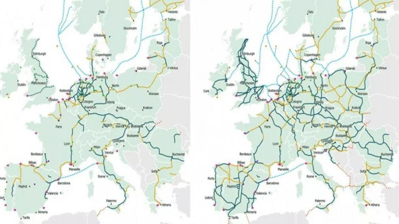 AB'den ''European Backbone'' haritası: Türkiye'ye ihtiyaçları var