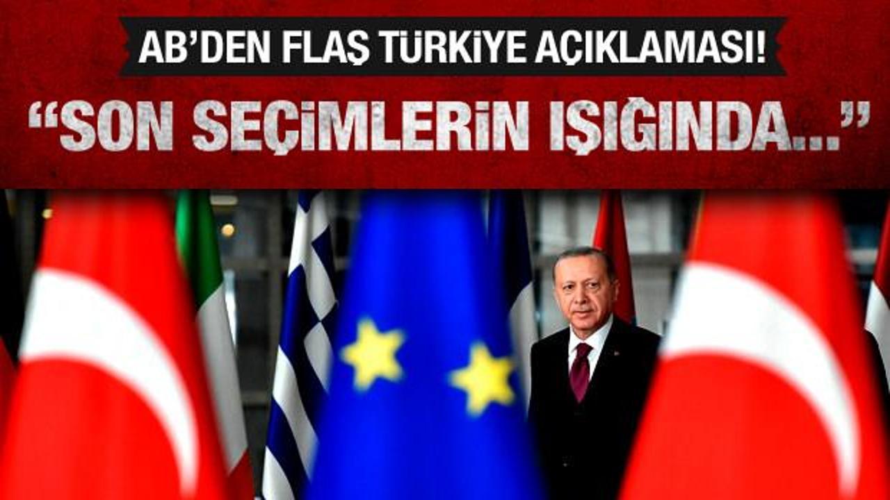 AB'den flaş Türkiye ve Kıbrıs açıklaması: Müzakereler hızla başlatılmalı