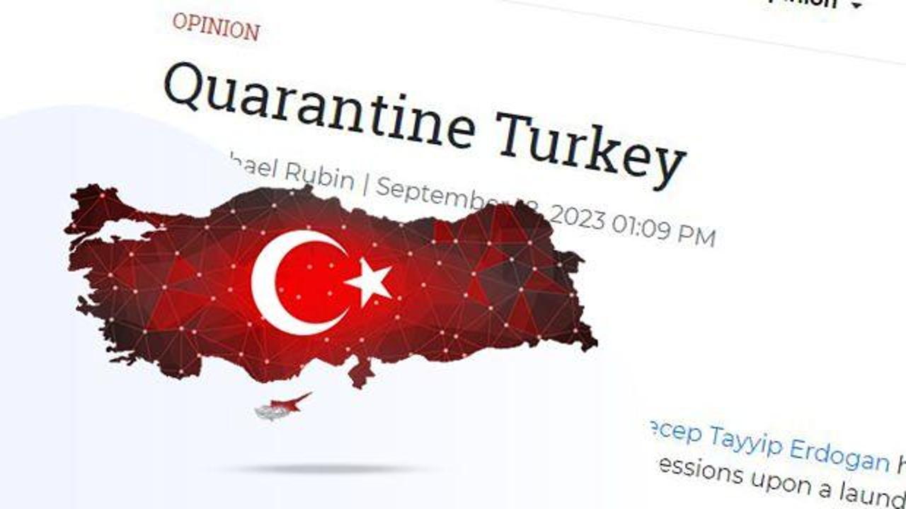 ABD'li dergiden skandal Türkiye çağrısı: Karantinaya alın!