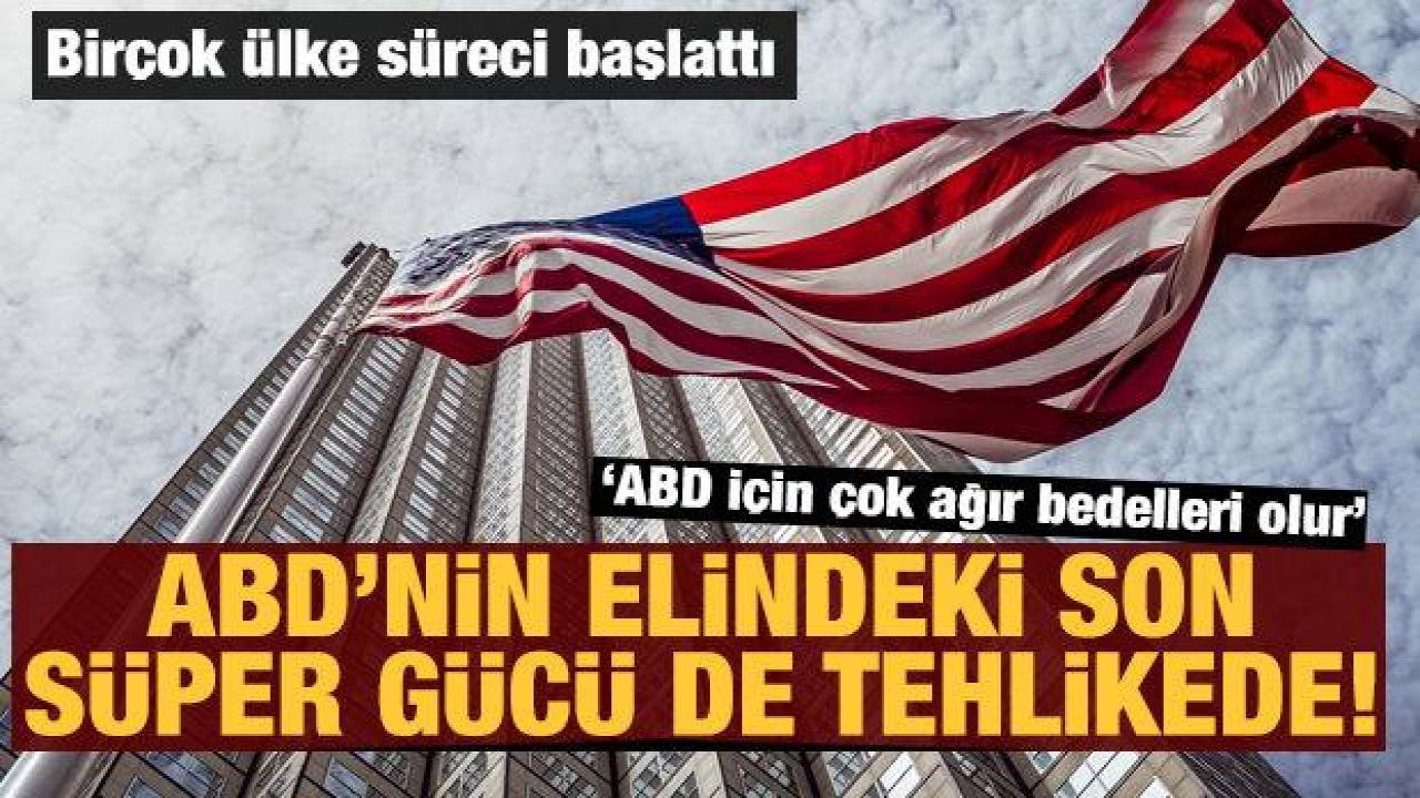 ABD'nin elindeki son süper gücü tehlikede: 'Çok ağır bedelleri olur'