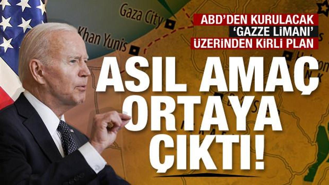 ABD'nin Gazze'de liman kurma planındaki asıl amaç ortaya çıktı