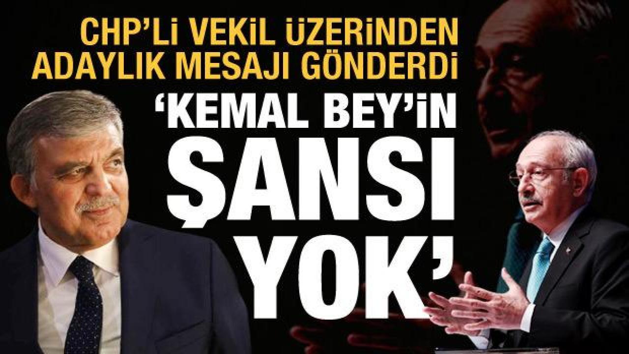 Abdullah Gül'le CHP'li vekil arasında 