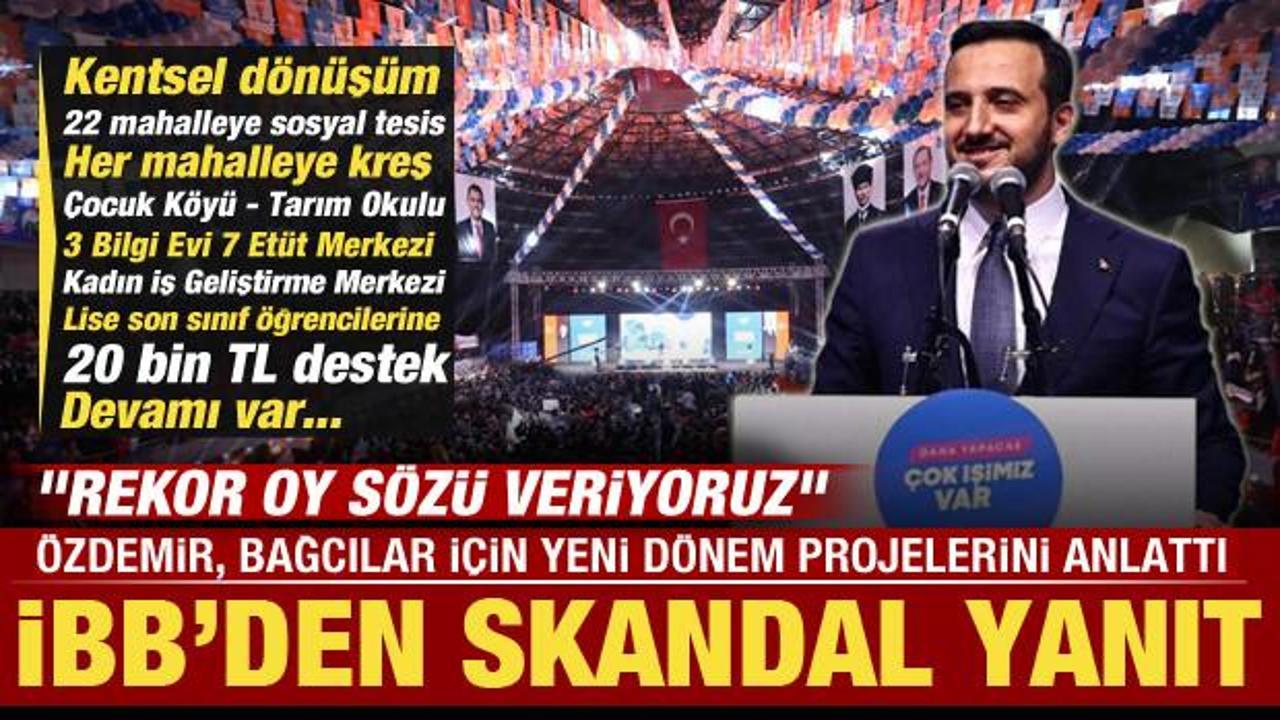 Abdullah Özdemir Bağcılar için yeni dönem projelerini anlattı