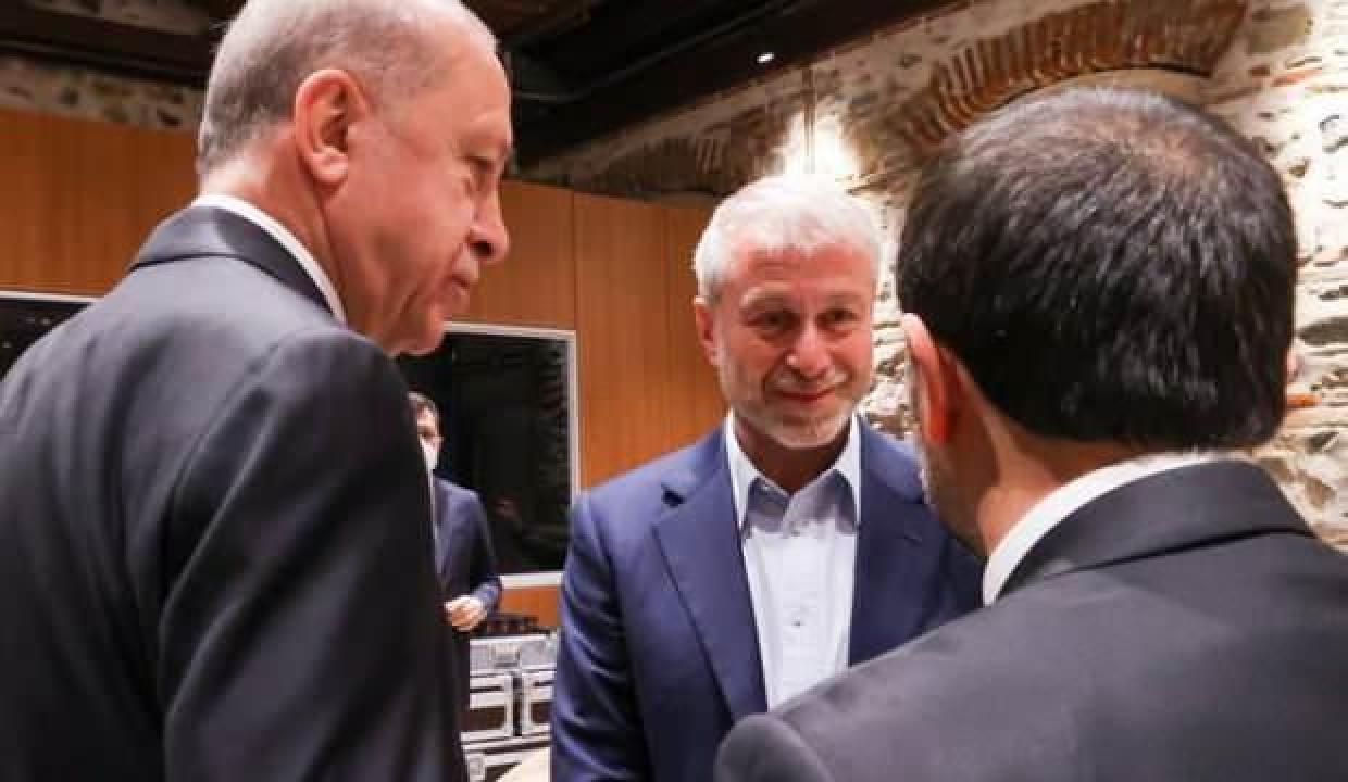 Abramoviç'in Erdoğan'a 