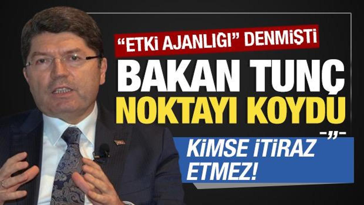 Adalet Bakanı Yılmaz Tunç'tan 9. Yargı Paketi açıklaması