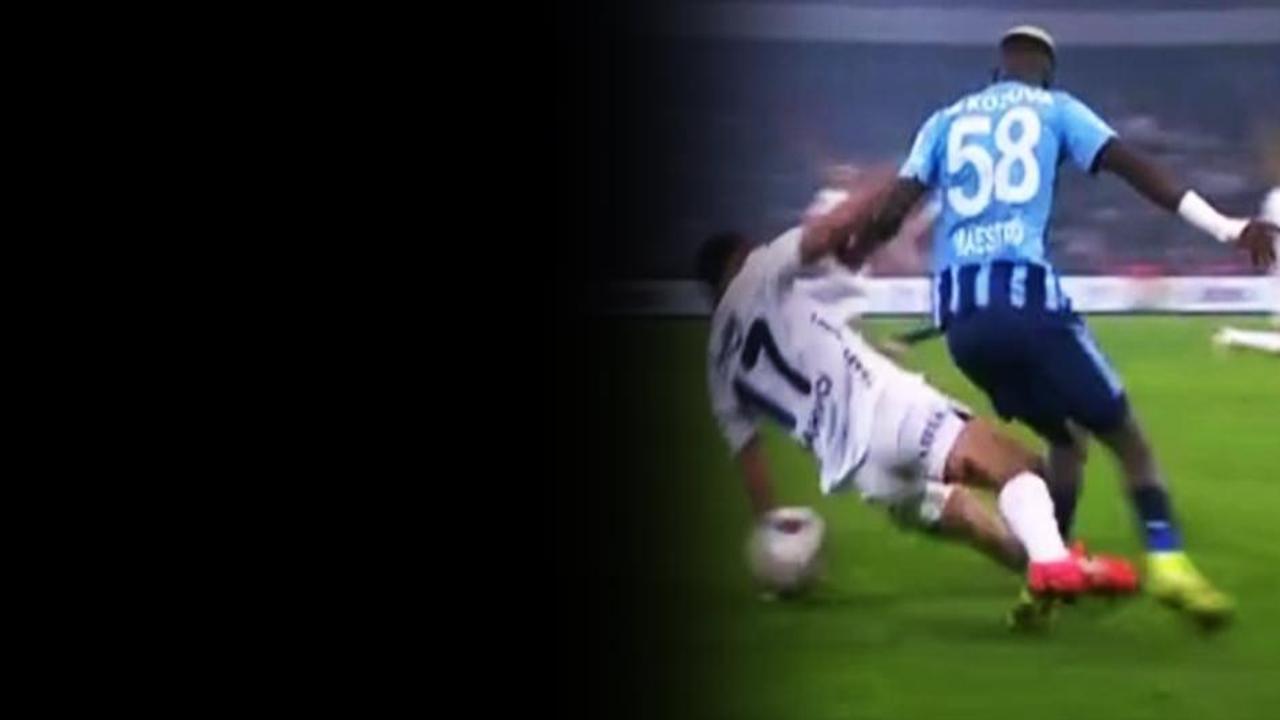 Adana Demirspor-Fenerbahçe maçında tartışmalı kararlar!