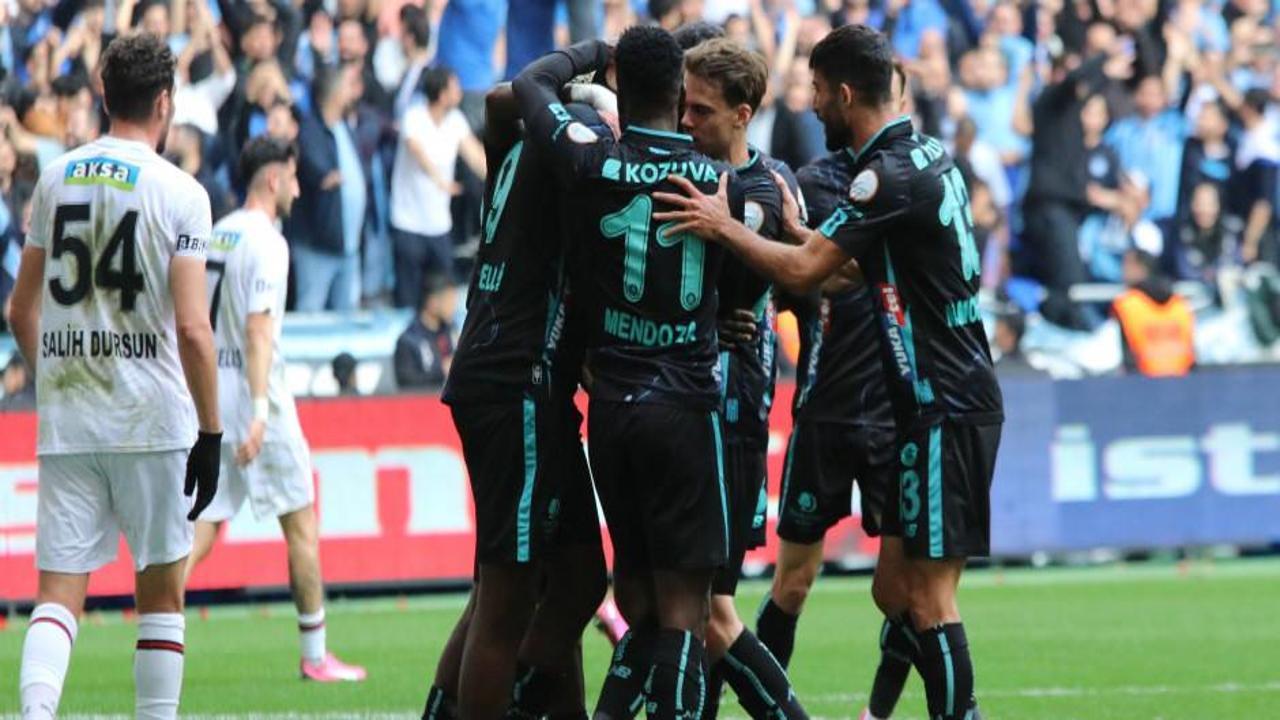 Adana Demirspor tam 10 hafta sonra kazandı!