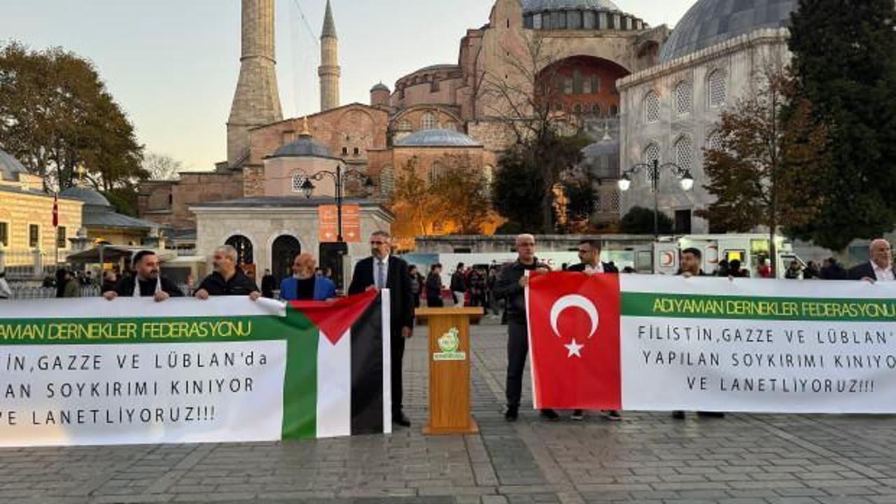 Adıyaman Dernekler Federasyonu'ndan Gazze'ye büyük destek