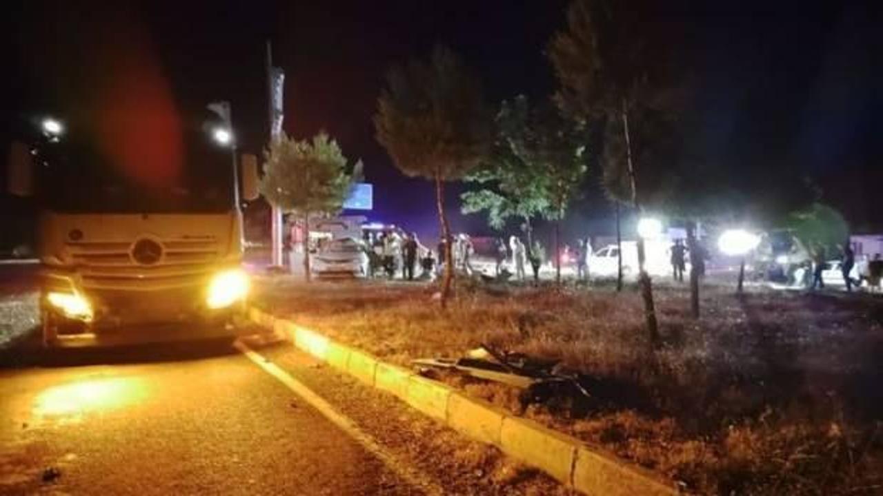 Adıyaman'da feci kaza: 1 ölü, 3 yaralı