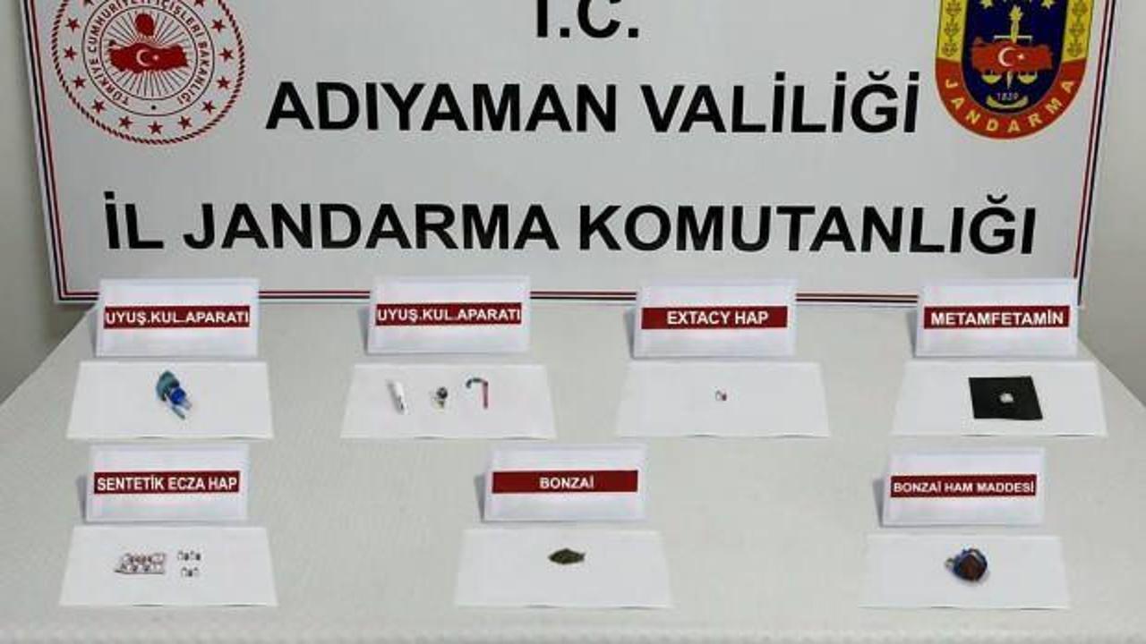 Adıyaman'da uyuşturucuya 17 gözaltı