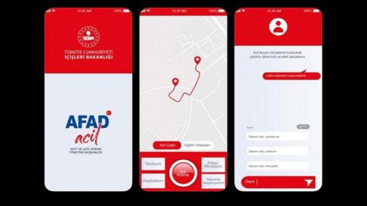 AFAD Acil uygulaması İstanbul deprem tatbikatı için hazır