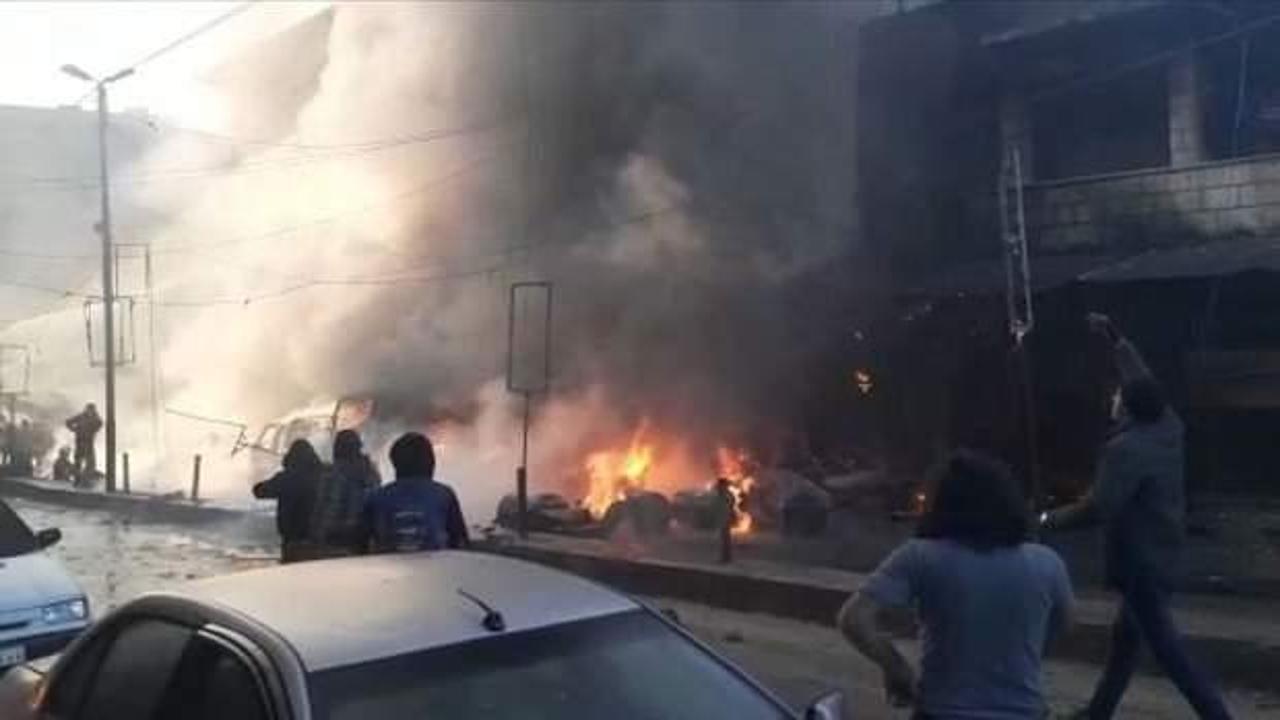 Afrin'de bombalı saldırı: 15 yaralı