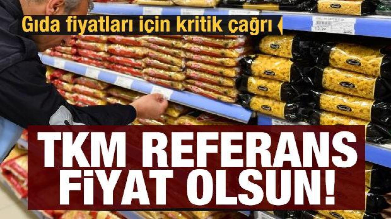 Ağaoğlu: Zincir marketler Tarım Kredi'nin fiyatlarını referans alsın