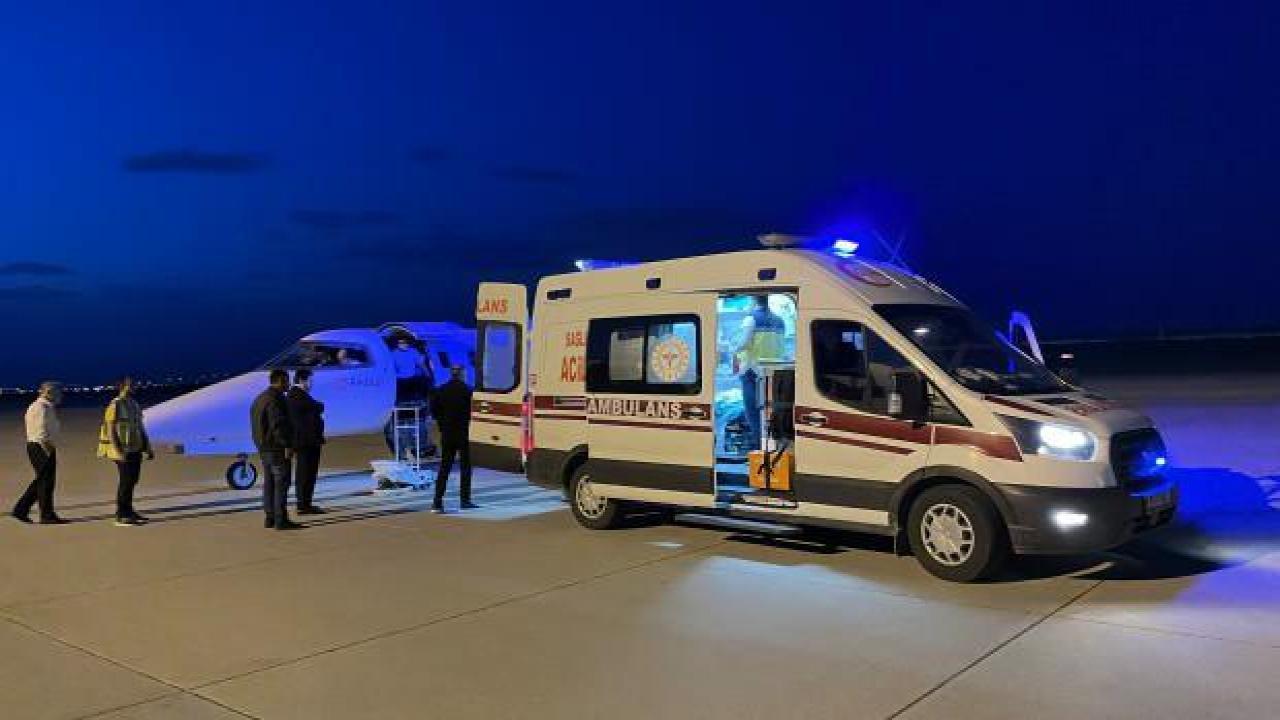Ağrı’da başından vurulan genç ambulans uçakla Ankara'ya gönderildi