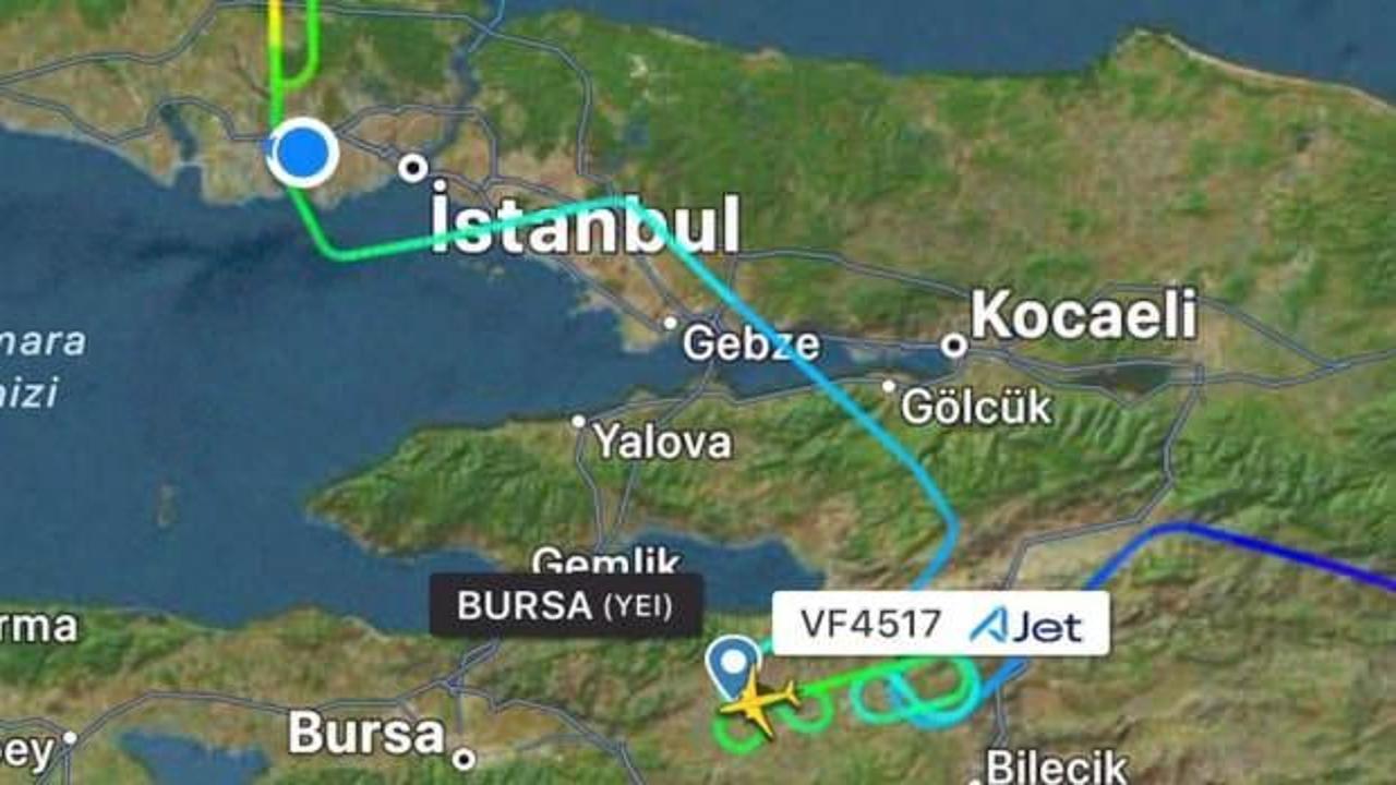 AJet'in uçağı İstanbul Havalimanı'na acil iniş yaptı