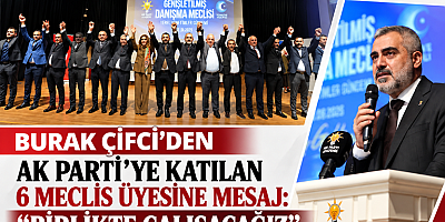 AK PARTİ ATAŞEHİR İLÇE BAŞKANI BURAK ÇİFCİ: “6 MECLİS ÜYESİYLE BİRLİKTE ATAŞEHİR İÇİN ÇALIŞACAĞIZ”
