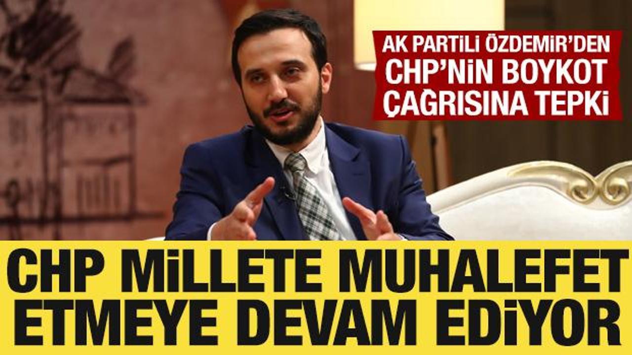 AK Parti İstanbul İl Başkanı Abdullah Özdemir'den CHP'ye sert tepki