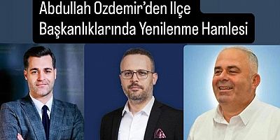 AK Parti İstanbul İl Başkanlığı’nda İlçe Başkanlıklarında Değişim