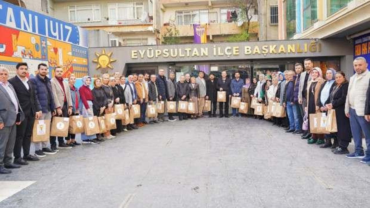 AK Parti İstanbul’dan bir günde 12 bin haneye Ramazan ziyareti
