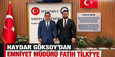 AK PARTİ KARTAL’DAN EMNİYET MÜDÜRÜ TİLKİ’YE ZİYARET