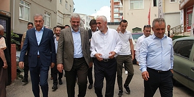 AK PARTİ KARTAL TEŞKİLATI, BU KEZ MİLLETVEKİLLERİYLE SAHADAYDI 