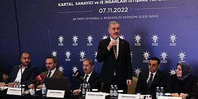 AK PARTİ KARTAL TEŞKİLATI İŞADAMI VE SANAYİCİLERLE EKONOMİYİ KONUŞTU