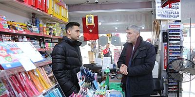 Ak Parti Maltepe Belediye Başkan Adayı Kadem Ekşi esnaf ziyaretlerinde bulundu