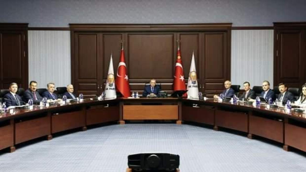 AK Parti MYK toplantısı yapılıyor: Gündem yerel seçimler