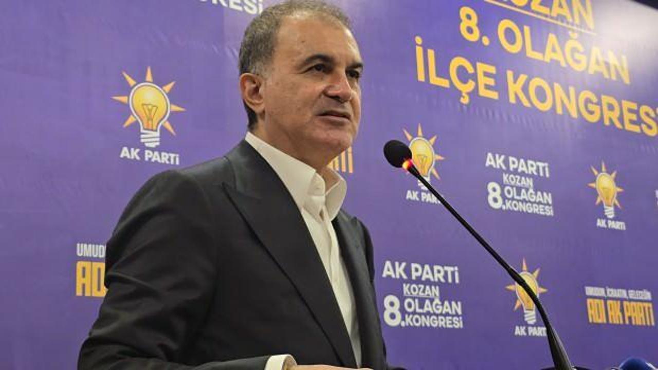 AK Parti Sözcüsü Çelik'ten dikkat çeken açıklamalar!