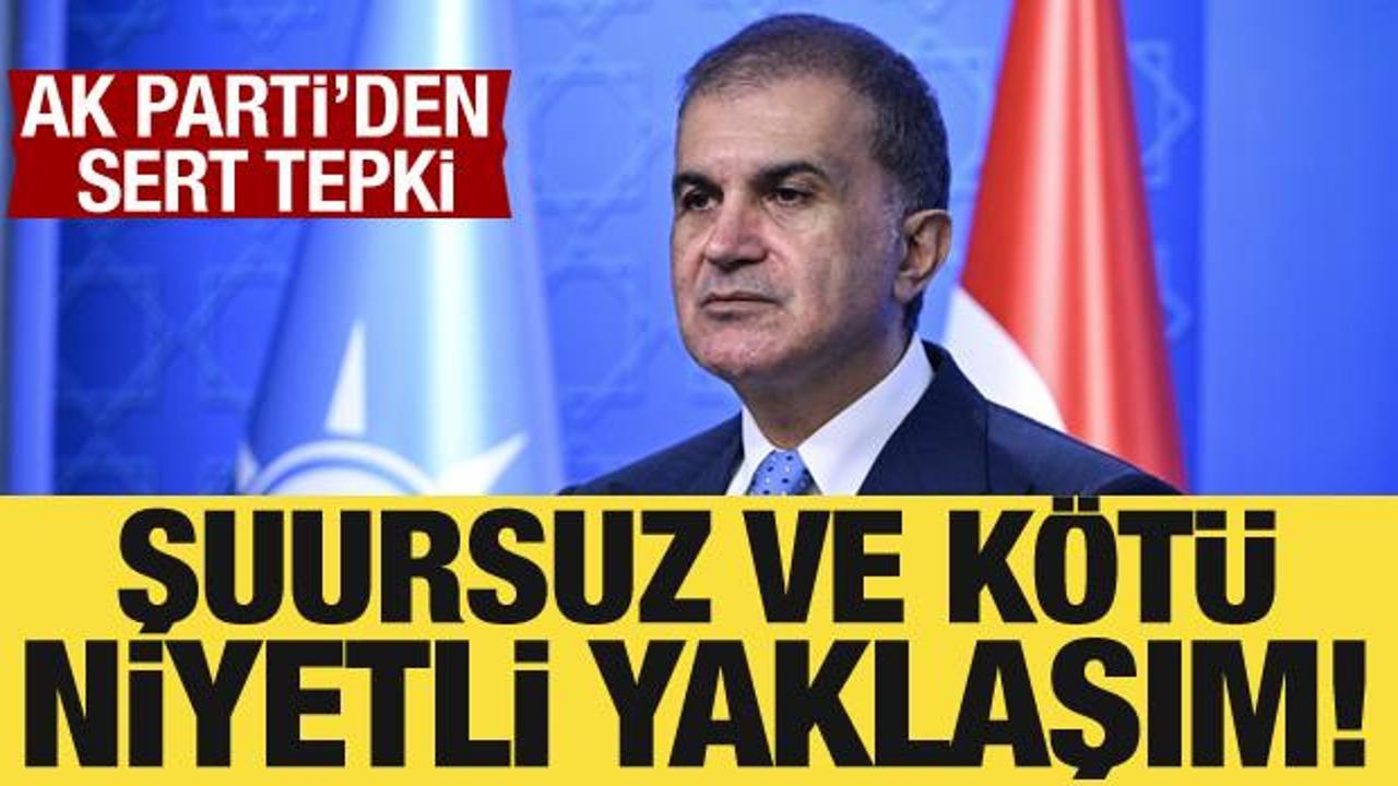 AK Parti Sözcüsü Çelik'ten Fransa benzetmesine sert tepki: Kötü niyetli bir yaklaşım!