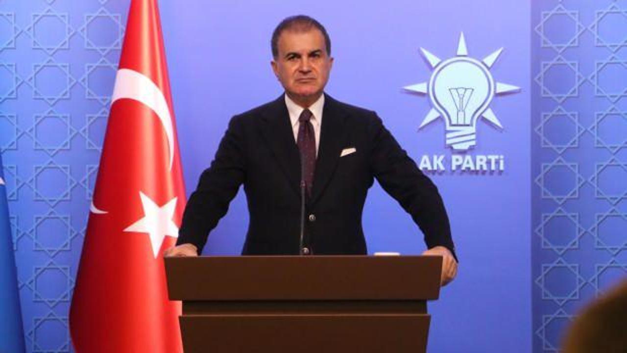 AK Parti Sözcüsü Çelik'ten tepki: ikiyüzlülük sergiliyor