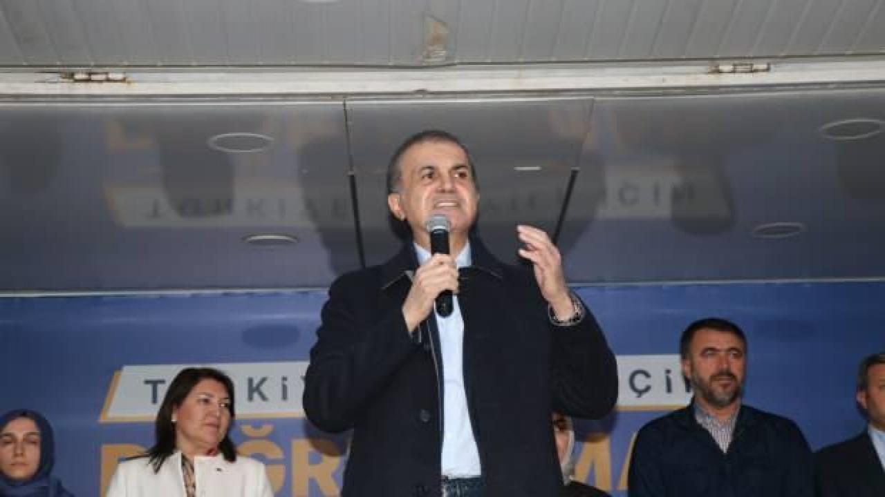 AK Parti Sözcüsü Ömer Çelik: Kurtlar sofrasına geçit vermeyeceğiz
