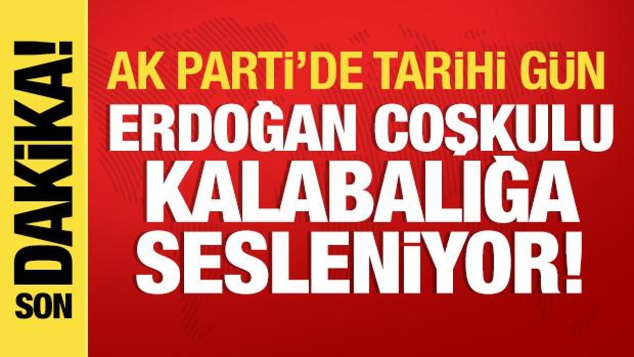 AK Parti'de büyük kongre heyecanı! Yeni dönemin kapıları açılıyor