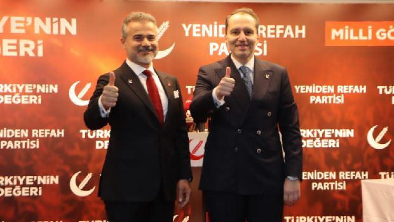 AK Parti'den ayrılan Suat Kılıç, Yeniden Refah Partisi'ne katıldı