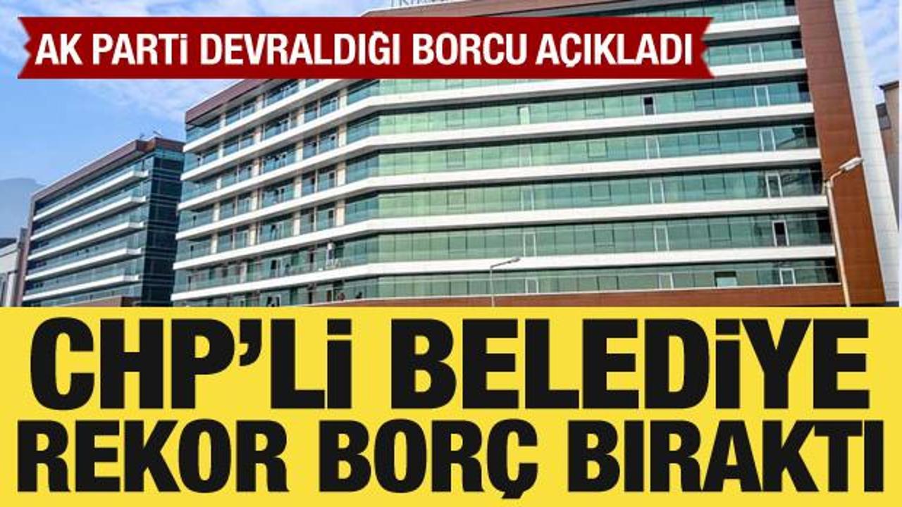 AK Partili Belediye Başkanı devraldığı belediyenin borcunu açıkladı