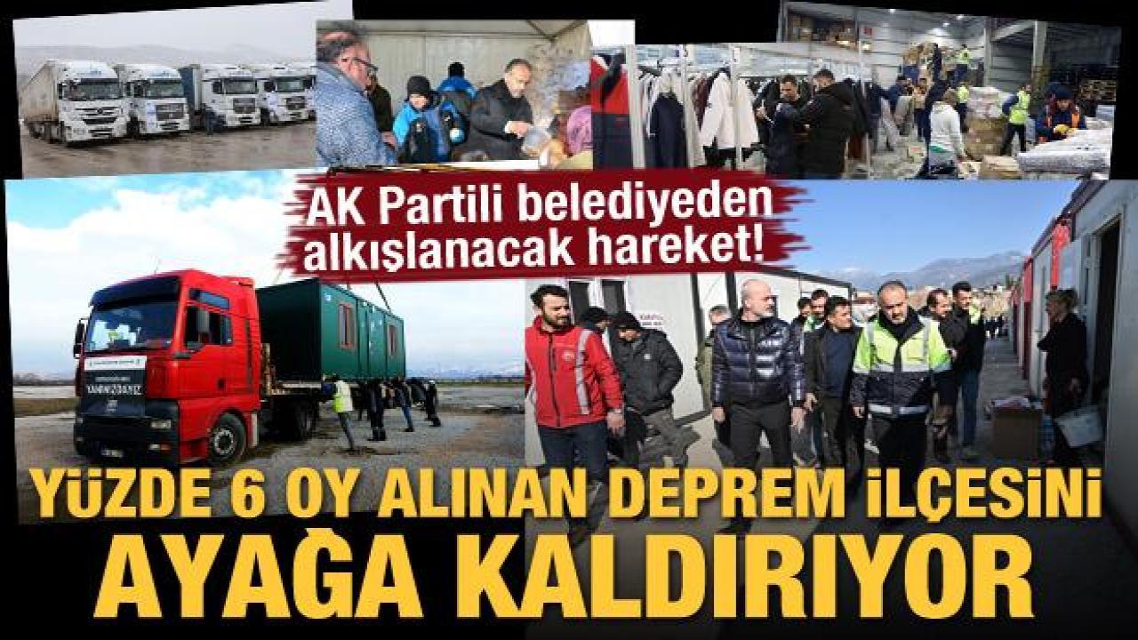 AK Partili belediyeden alkışlanacak hareket! Yüzde 6 oy alınan ilçe ayağa kaldırılıyor