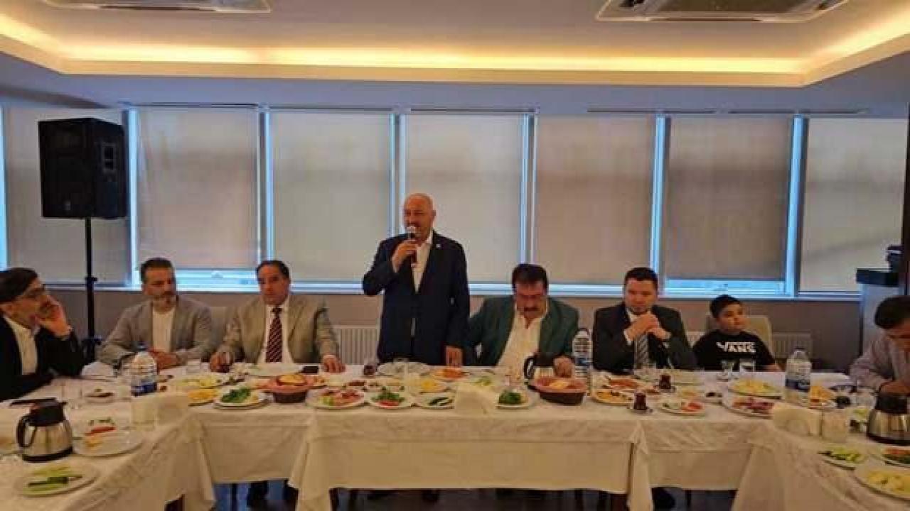AK Partili Kurt'tan Samsunlu hayırseverlere Adıyamanlı hemşehrileri adına teşekkür