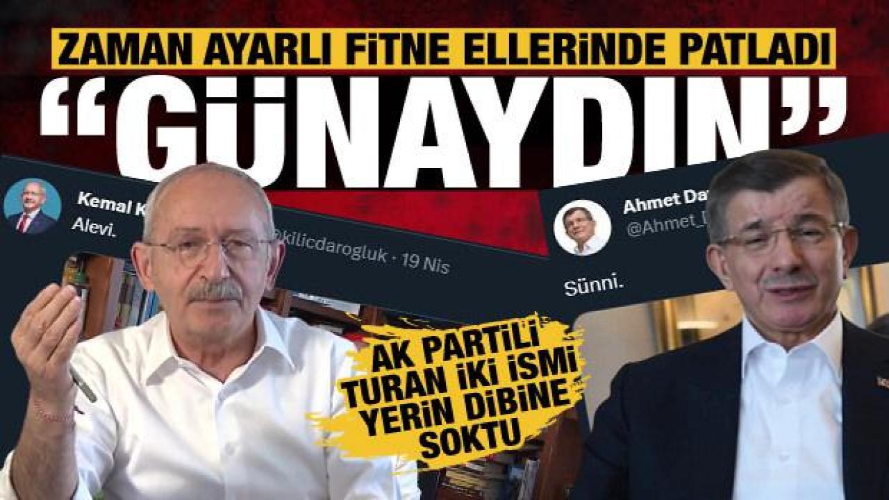 AK Partili Turan'dan Kılıçdaroğlu ve Davutoğlu'nun mezhep kışkırtmasına tepki