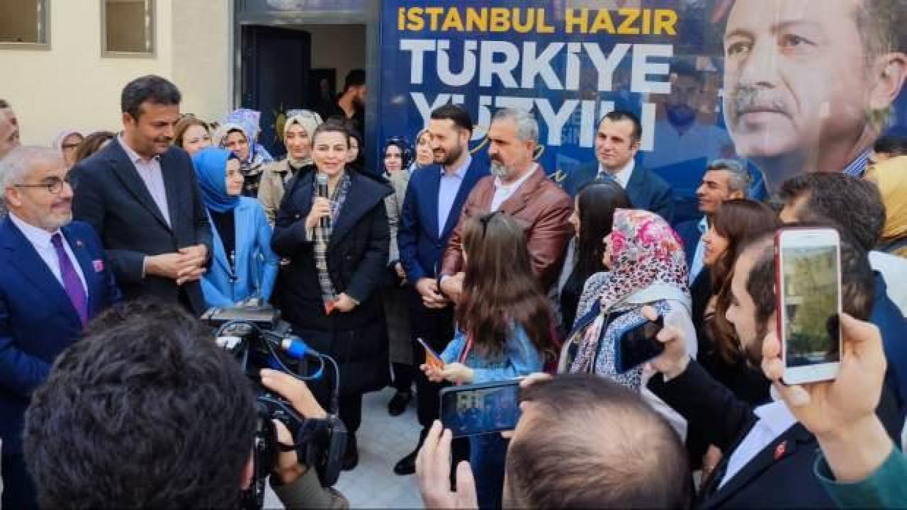 AK Parti'nin Maltepe irtibat bürosu açıldı