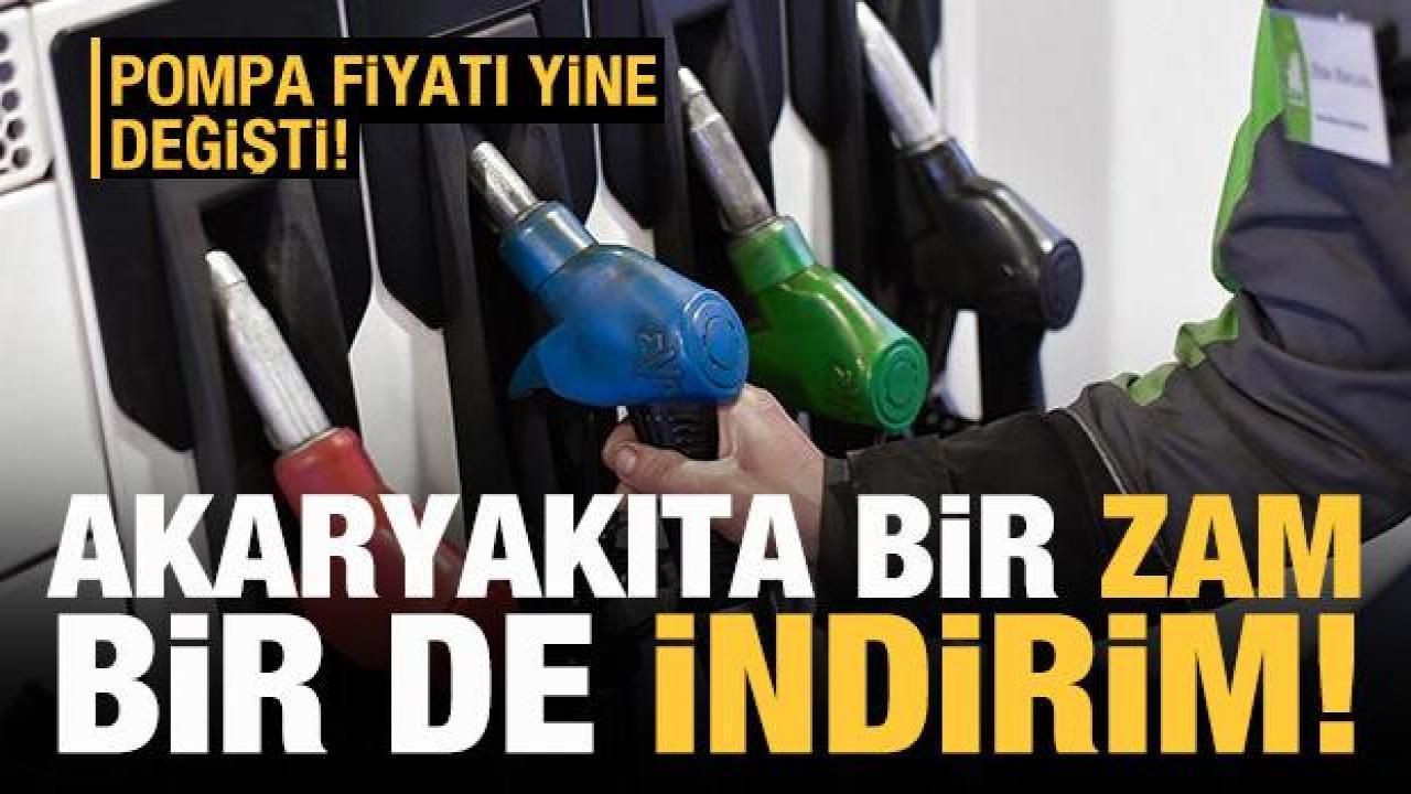 Akaryakıtta bir indirim bir de zam! Benzin, motorin ve LPG'de son rakamlar....