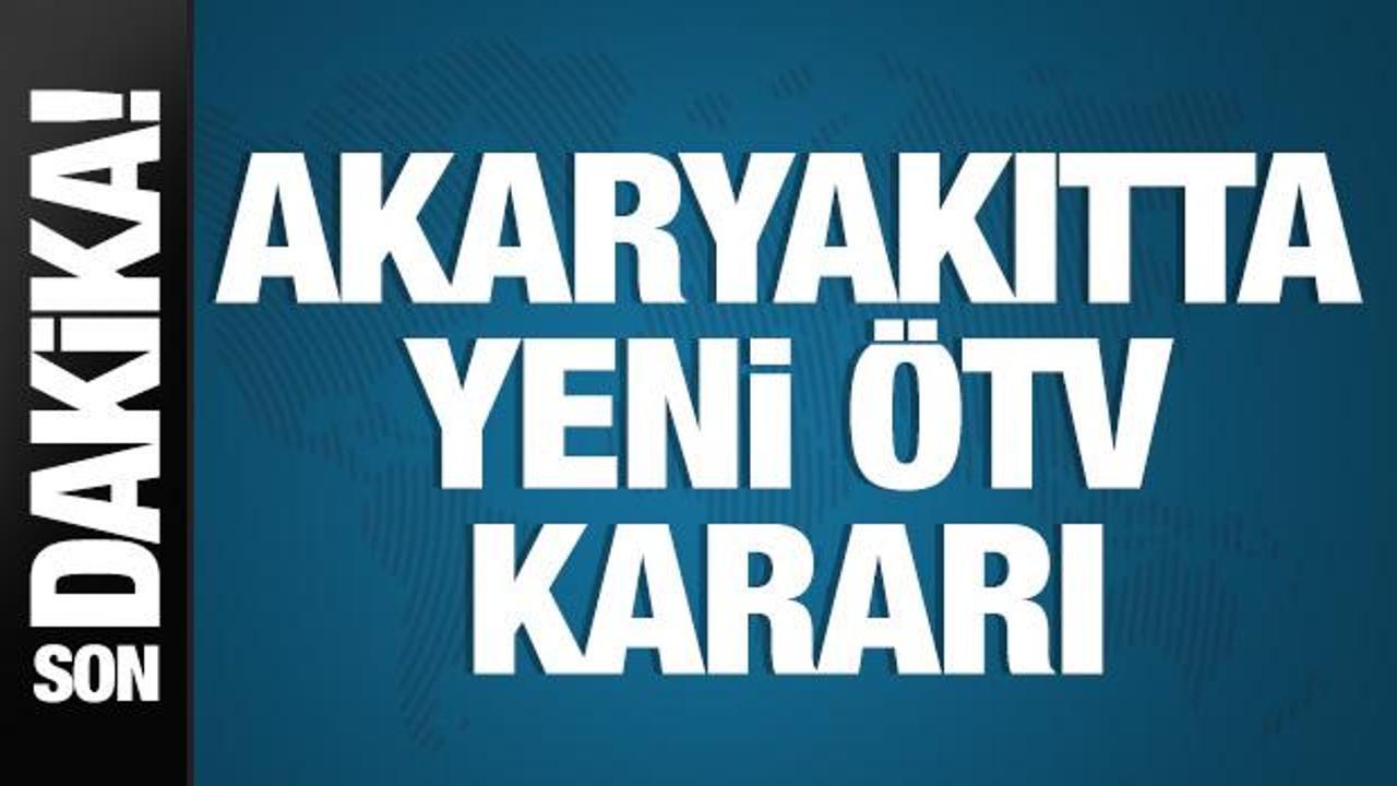 Akaryakıtta ÖTV kararı ve kurumlar vergisinde 5 puan artış