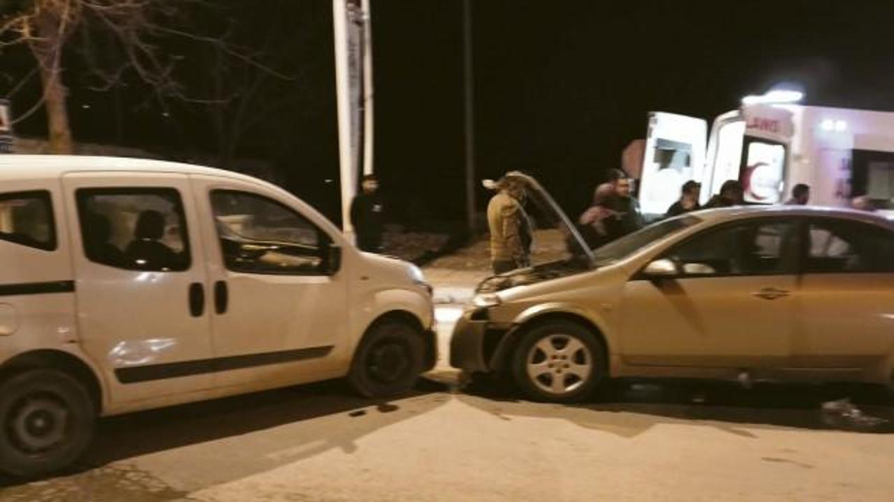 Akçadağ’da trafik kazası: 4 yaralı