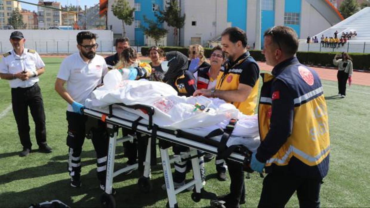 Akciğer nakli için ambulans helikopterle Ankara'ya gönderildi