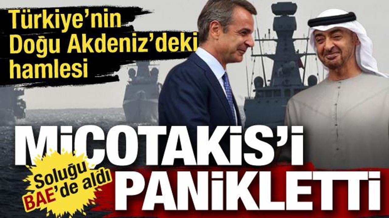 Akdeniz'deki Türk varlığına karşı yeni hamle! Yunanistan-BAE görüşmesinde konu Türkiye